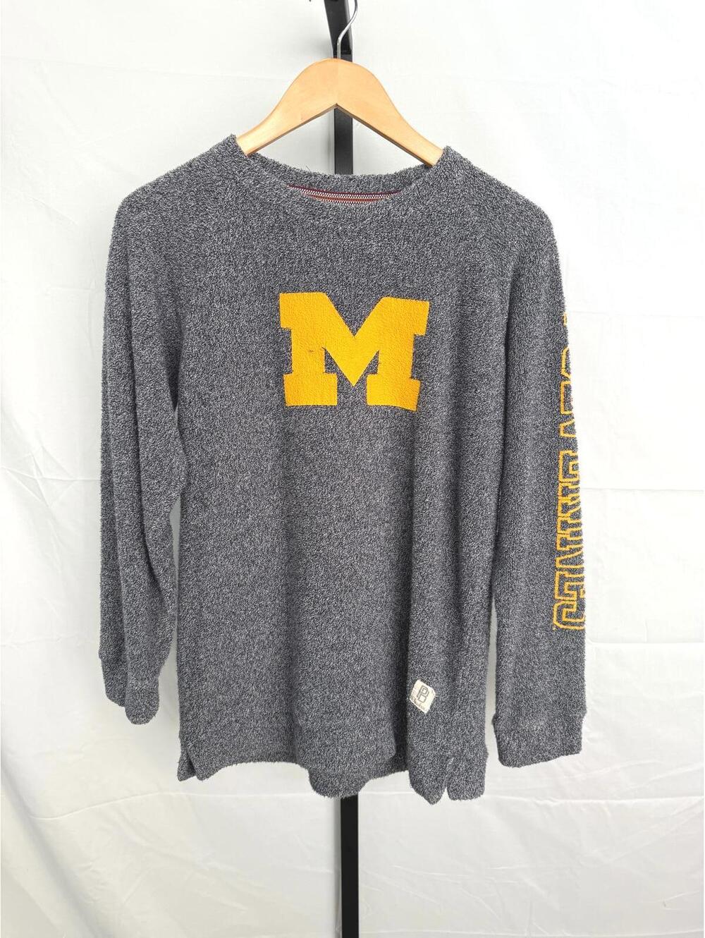 Pressbox Men's Crew Neck Sweater with Michigan Logo Small